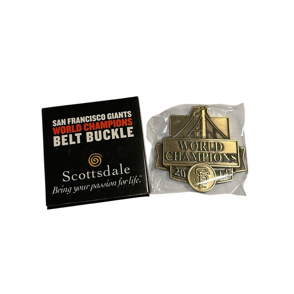San Francisco Giants belt buckle